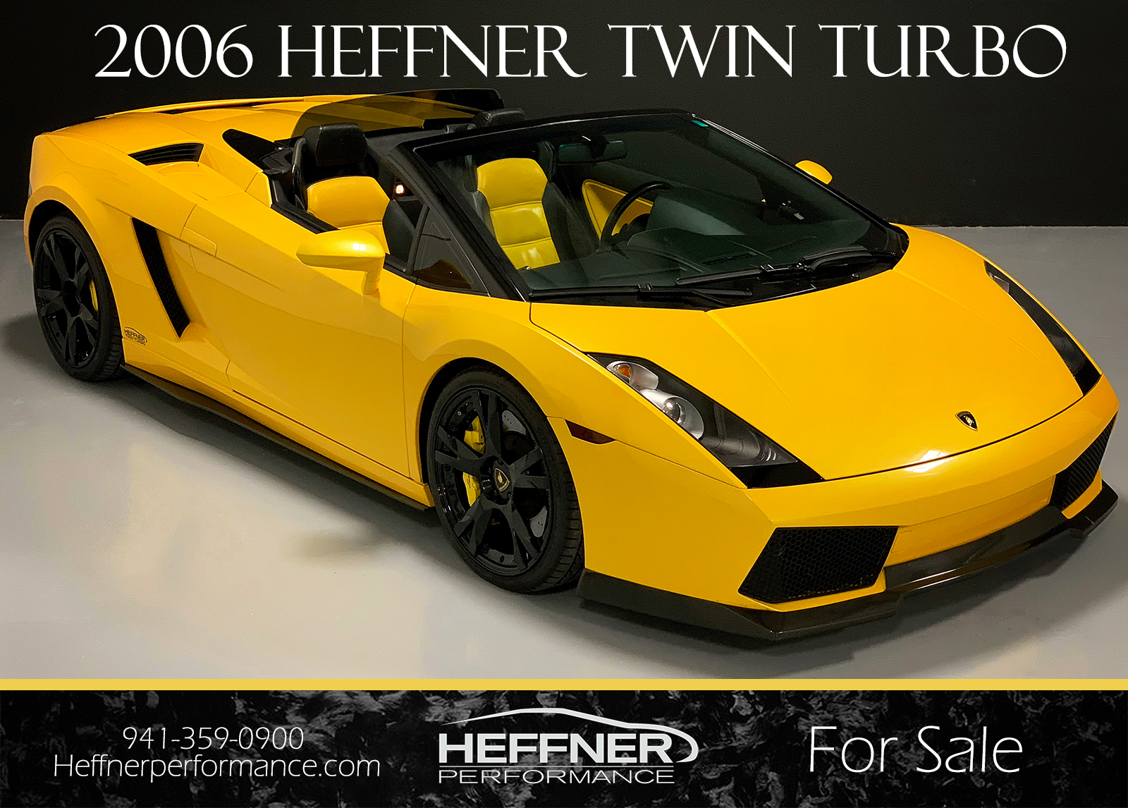 2006 Lamborghini Gallardo Spyder Heffner Twin Turbo For ...